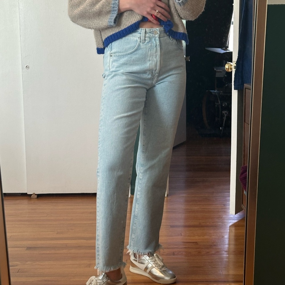 AG ALEXXIS Straight Leg Jeans